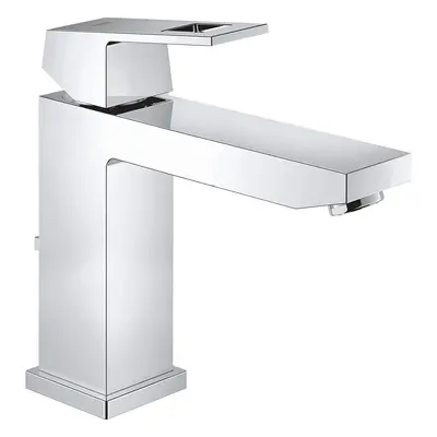 GROHE Eurocube Bathroom Tap (Pop-Up Waste, Medium High Spout and Ecojoy)