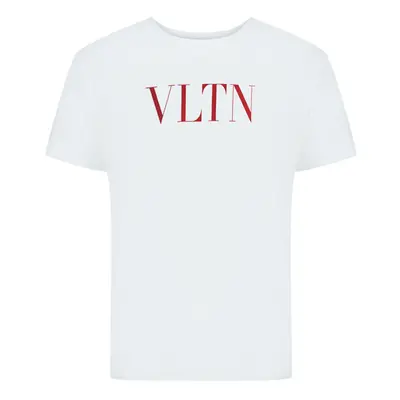 (M) Valentino VLTN Logo White T-Shirt