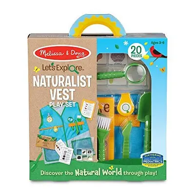 40805 Let's Explore Naturalist Vest Set | Pretend Play | 3+ | Gift for Boy or Girl