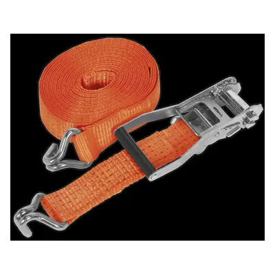 Ratchet Strap 50mm x 10m Polyester Webbing 5000kg Breaking Strength