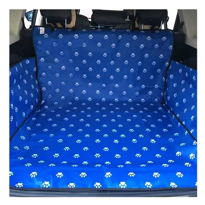 (Blue, 155x104x33cM) Pet Carriers Dog Car Seat Cover Trunk Mat Protector For Cats Dogs transport