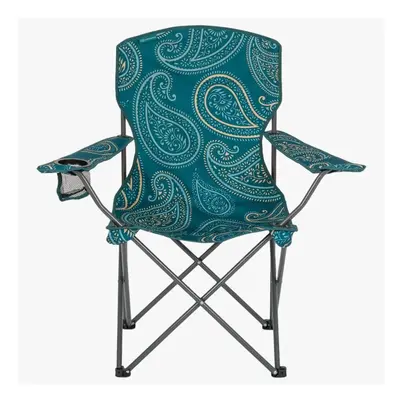 Stirling Lightweight Camping Fishing Chair & Bag | Teal Paisley