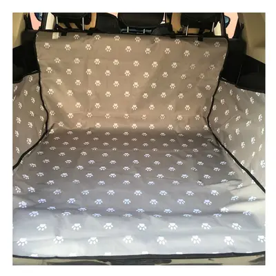 (Grey, 155x104x33cM) Pet Carriers Dog Car Seat Cover Trunk Mat Protector For Cats Dogs transport