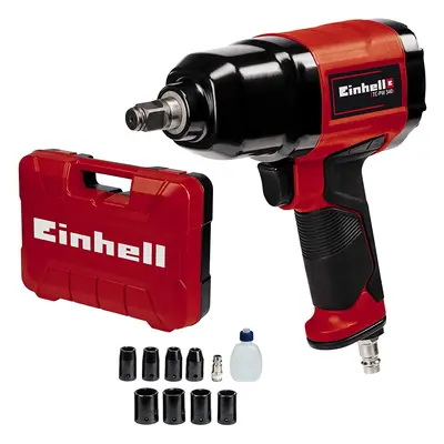 Einhell TC-PW Compressed Air Impact Wrench (Max. Torque Nm, Max. 6.3 Bar, Left/Clockwise Rotatio