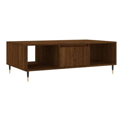 (brown oak) vidaXL Coffee Table Side Table End Table Sofa Table Brown Oak Engineered Wood