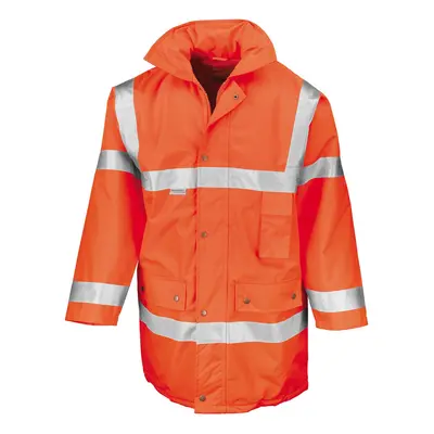 (XL, Orange) SAFE-GUARD by Result Unisex Adult Safety Jacket