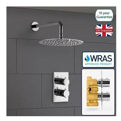 Lily Thin Concealed Dial Way Thermostatic Shower Mixer