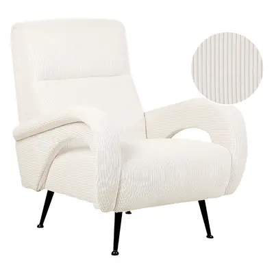 Armchair SVALOV Corduroy Cream