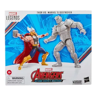 Hasbro Marvel Legends Series Avengers Beyond Earth's Mightiest Thor vs Marvel's Destroyer