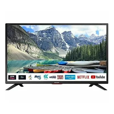 SHARP 32BC5KH2FB 32" Smart HD Ready LED TV - Black (Freeview HD with Freeview Play)