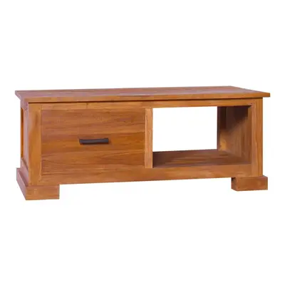 vidaXL Solid Teak Wood TV Cabinet Wooden Stereo Media Unit TV Display Stand