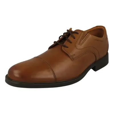 (Tan, UK 8) Mens Clarks Formal Lace Up Shoes Whiddon Cap