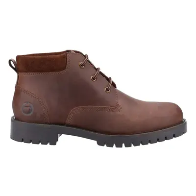 (6 UK, Brown) Cotswold Mens Banbury Leather Ankle Boots