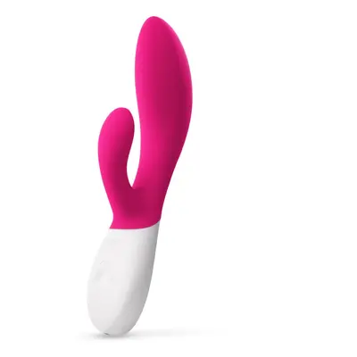 LELO INA WAVE Rabbit Massager Cerise for Women, Vibrations