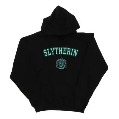 (XL, Black) Harry Potter Womens/Ladies Slytherin Crest Hoodie