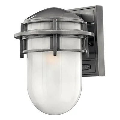 Outdoor IP44 Wall Light Sconce Hematite LED E27 60W Bulb External d01455