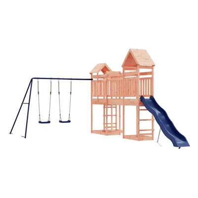 (solid douglas wood) vidaXL Outdoor Playset Garden Playhouse Playground Set Impregnated Wood Pin