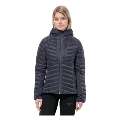 (S, Graphite) Jack Wolfskin Womens Routeburn Windproof Insulated Pro Jacket