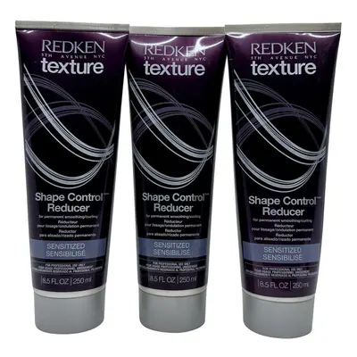 Redken Texture Shape Control Reducer Sensitized Hair 8.5 OZ Set of