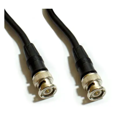 Loops 10x 0.3m Short/Patch BNC CCTV Video Cable/Lead-Plug to Male Security Camera DVR