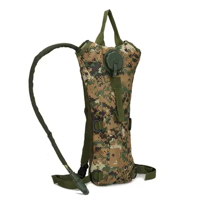 (8) Hydration Backpack with 3L Bladder Camouflage Cycling Hiking Running Climbing Outdoor Water 