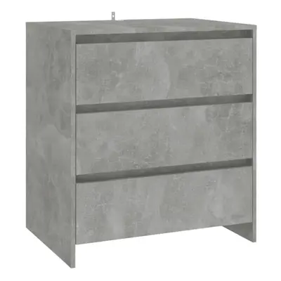 (concrete grey) vidaXL Sideboard Chipboard Storage Side Drawer Cabinet Highboard Multi Colours