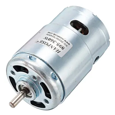 (360W) Motor DC 12V 24V 200/360W DC Motor Large Torque High Power DC Motor Double Ball Bearing S