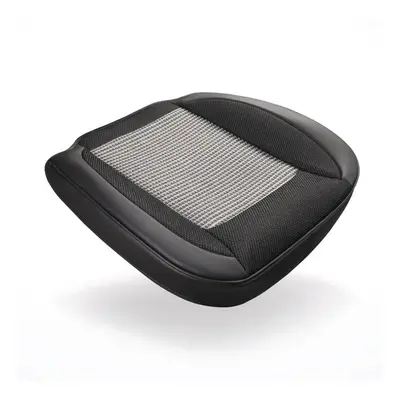 (Dark Grey) Car Seat Cushion Unique Ice Silk Fabric Pad Mesh Breathable Universal Comfortable Dr