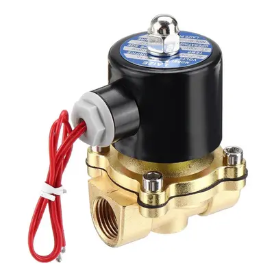 (AC220V) 1/2 Inch Brass Electric Solenoid Valve AC 220V/DC 12V/DC 24V Normally Closed Water Air 