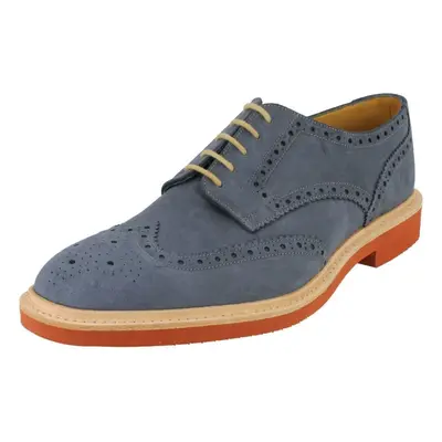 (UK 6, Navy (Blue)) Mens Loake Casual Shoes Logan - F Fit