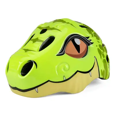 (Green) Cartoon Dinosaur Kids Bicycle Helmets Children Cycling Skating Scooting Helmet Kid Headp