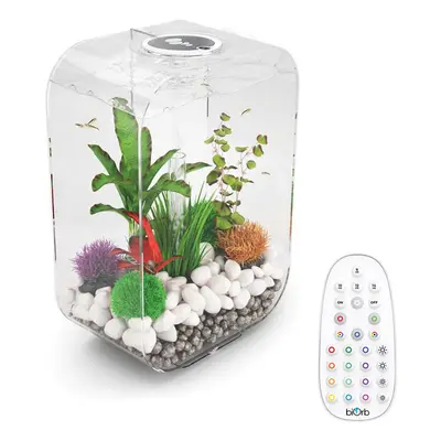 BiOrb LIFE 60L Clear Aquarium Fish Tank with Multi Colour LED Lighting