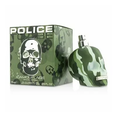 Police To Be Camouflage Special Edition Eau De Toilette New in Box 75ml 2.5oz