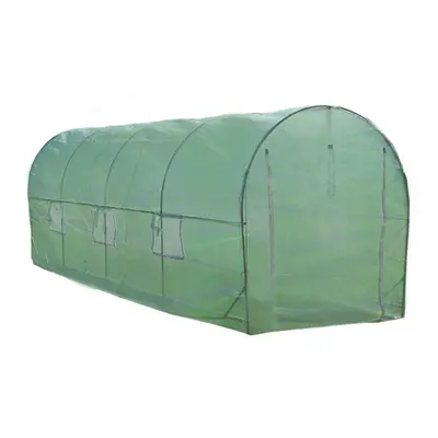 Polytunnel Greenhouse Walk In Galvanised Garden Grow Tent 19mm x 2m Outdoor