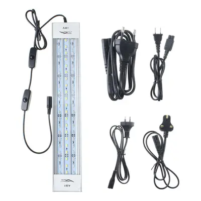 (UK Plug) 21W 36CM 63SMD 2800LM Colors LED Coral SPS LPS Aquarium Tank Lamp