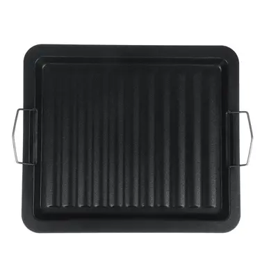 BBQ Grill Pan Steel Plate Non Stick Griddle Plate Cooking Frying Skillet