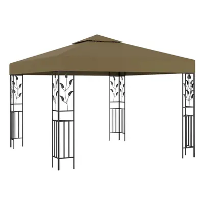 vidaXL Gazebo Taupe g/mÂ² Outdoor Marquee Patio Canopy Shelter Party Tent