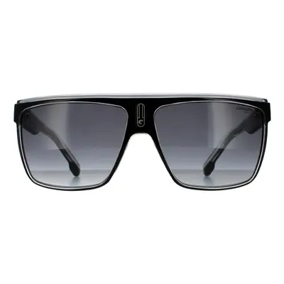 Carrera Sunglasses 22/N 80S 9O Black White Dark Grey Gradient