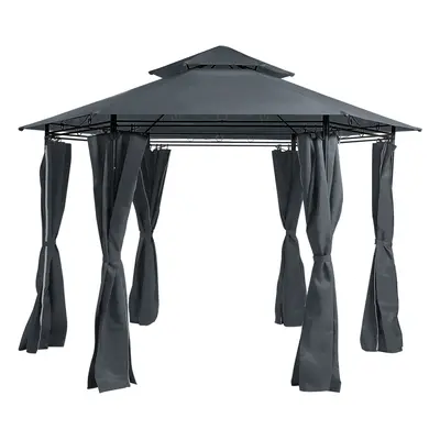 Gazebo Graphite Grey PORTEL