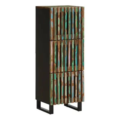 (multicolour, solid acacia wood) vidaXL Highboard Sideboard Side Cabinet Storage Cupboard Solid 