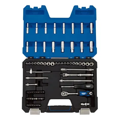 MM/AF Combined Socket Set, 1/4"" Sq. Dr. (75 Piece)