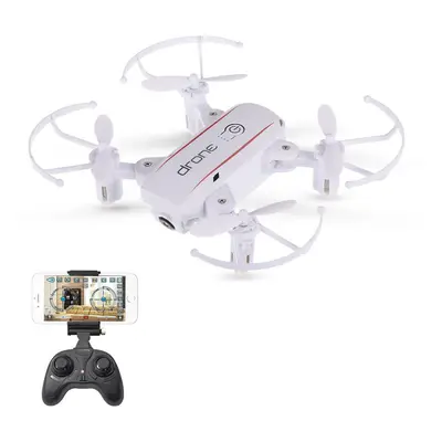 (White) 2.4G Drone Wifi FPV RC Quadcopter - RTF