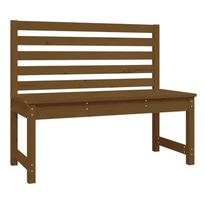 (honey brown pine, x x 91.5 cm) vidaXL Garden Bench Outdoor Picnic Bench Camping Wooden Bench So