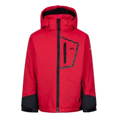 (11-12 Years, Red) Trespass Boys Elder Contrast Jacket