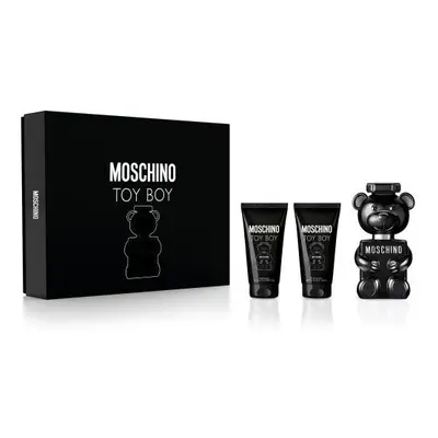 Moschino Toy Boy Pcs Set: 1.7 Eau De Parfum Spray + 1.7 After Shave Balm + 1.7 Shower Gel