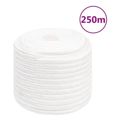 (white, mm/ m) Marine Rope Dock Coil Boat Line Polypropylene Rope Multi Sizes Multi Colours