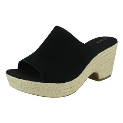 (Black, UK 6.5) Ladies Clarks Smart Heeled Ankle Boots Mascarpone Bay - D Fit