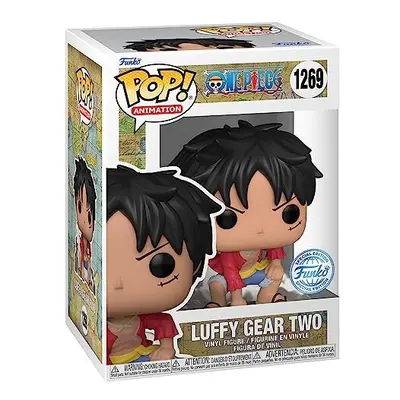 Pop! Animation One Piece Luffy Gear Two Exclusive Vinyl Figures, Rare Pop Vinyl