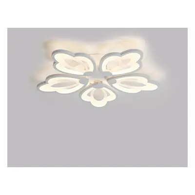 (5 Heads, Stepless dimming) Leaf Acrylic LED Ceiling Light Pendant Lamp Hallway Bedroom Dimmable