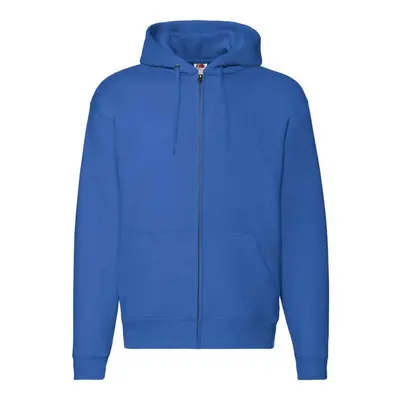 (S, Royal Blue) Fruit of the Loom Unisex Adult Premium Full Zip Hoodie